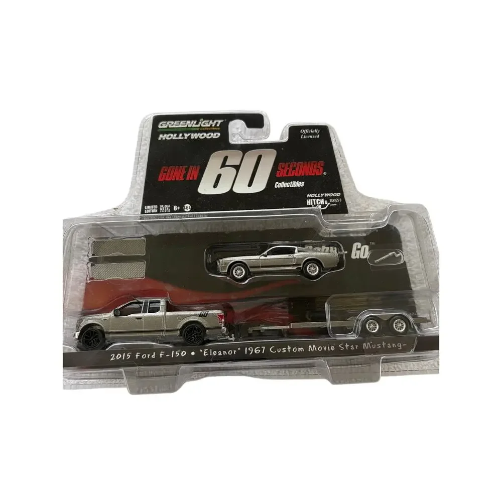 Greenlight Hollywood Gone In 60 Seconds 2015 F-150, 1967 Eleanor Custom Mustang